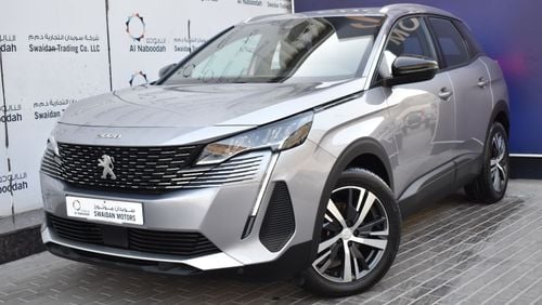 Peugeot 3008 AED 1119 PM | ACTIVE 1.6 TC AT GCC MANUFACTURER WARRANTY 2028 OR 100K KM