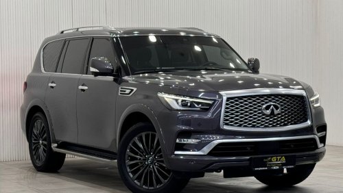 Infiniti QX80 Sensory 8 2022 Infiniti QX80 Sensory, Nov 2027 Agency Warranty, Full Agency Service History, GCC