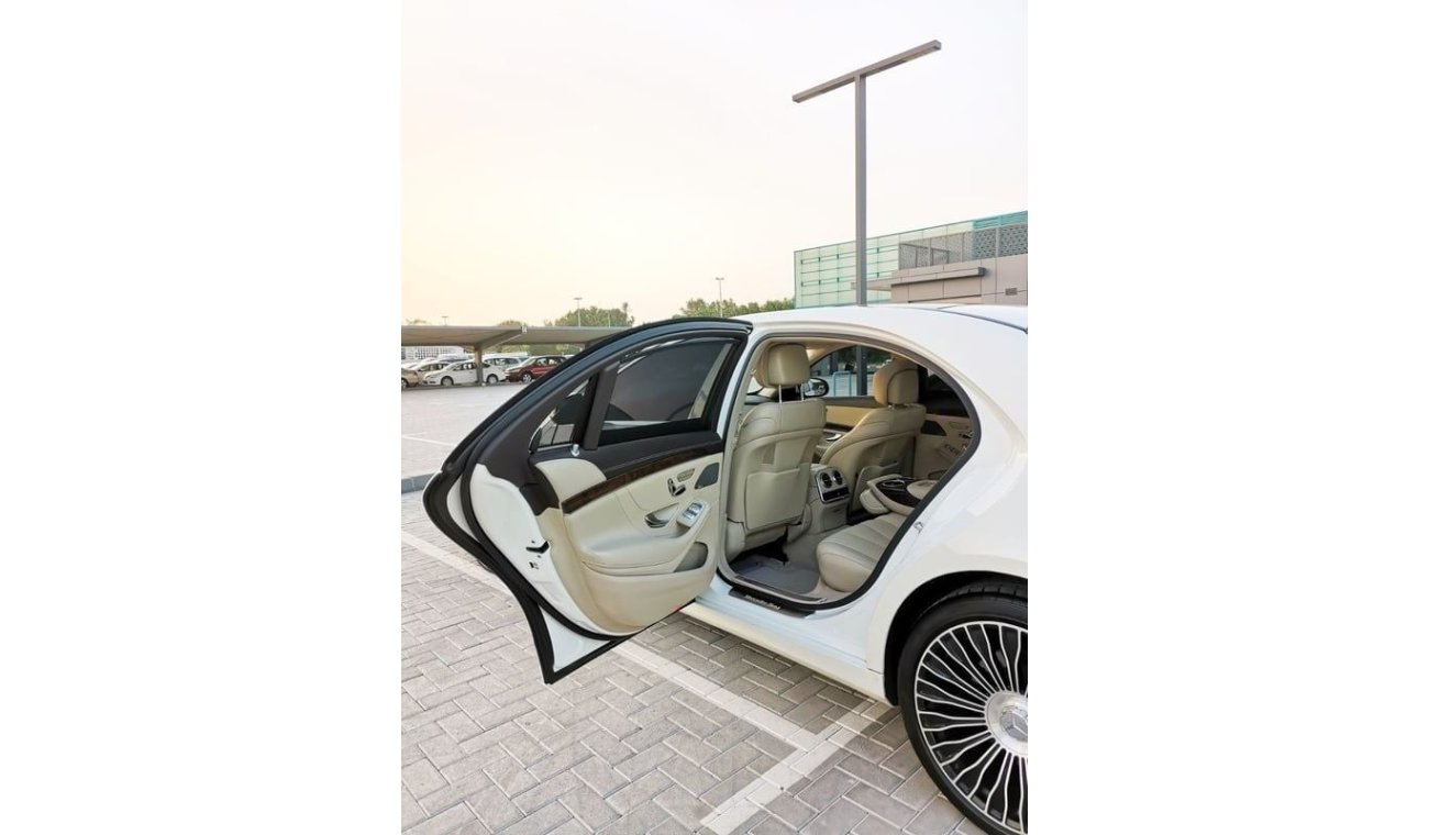 مرسيدس بنز S 550 Mercedes Benz S-550 (4Matic) ( Maybach KIT ) - 2015- White