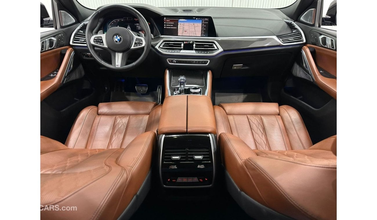 بي أم دبليو X6 M 2023 BMW X6 Xdrive40i Msport, Agency Warranty +Service Contract, Full BMW Service History, GCC