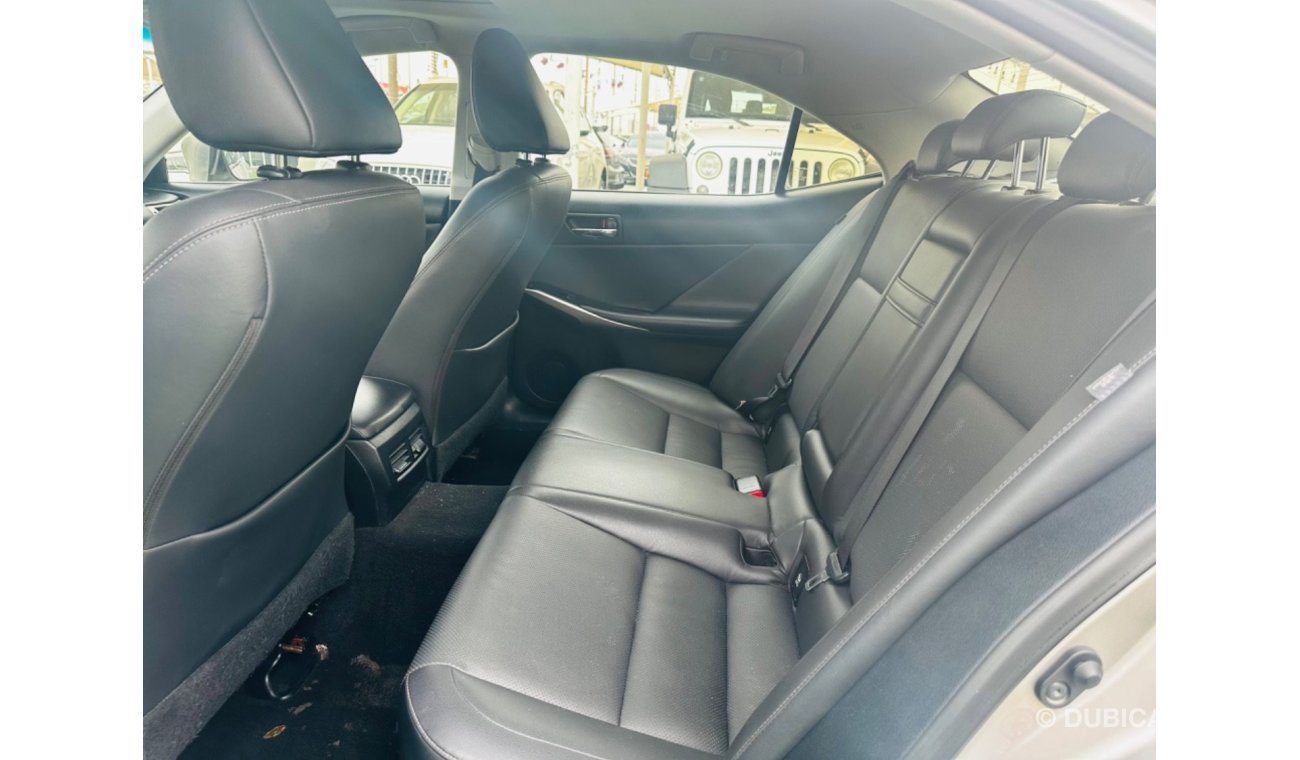 Lexus IS 200 MODEL 2016 car perfect condition inside and outside full option