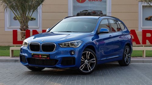 BMW X1 xDrive 25i M Sport BMW X1 xDrive25i M-Sport 2018 GCC under Warranty and Service Contract with Flexib