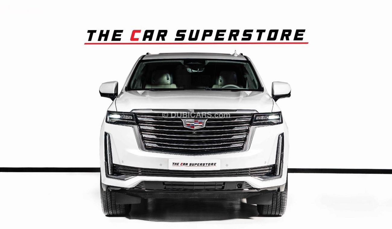 كاديلاك إسكالاد Sport Platinum 6.2L 4WD 2022-CADILLAC ESCALADE 600 SPORTS PLATINUM V8-GCC-SERVICE HISTORY-SERVICE AN