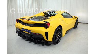 Ferrari 488 Pista Spider For Sale Aed 3150000 Yellow 2019