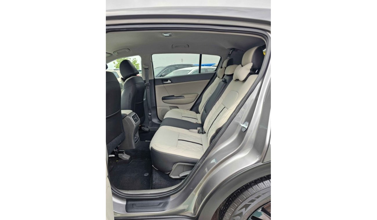 كيا سبورتيج LX / LEATHER SEATS / DVD / REAR CAMERA / ONLY FOR EXPORT / LOT#38156