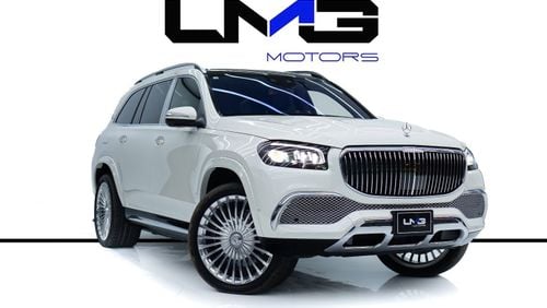 مرسيدس بنز GLS 600 FULLY LOADED | MAYBACH GLS 600 | REAR TVS | LEG REST | SIDE STEPS | FRIDGE INSIDE