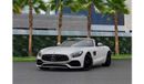 Mercedes-Benz AMG GT Roadster | 7,050 P.M  | 0% Downpayment | Excellent Condition!