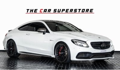 Mercedes-Benz C 63 Coupe 2018 - MERCEDES BENZ C63 S AMG - GCC - FULL SERVICE HISTORY - 1 YEAR WARRANTY