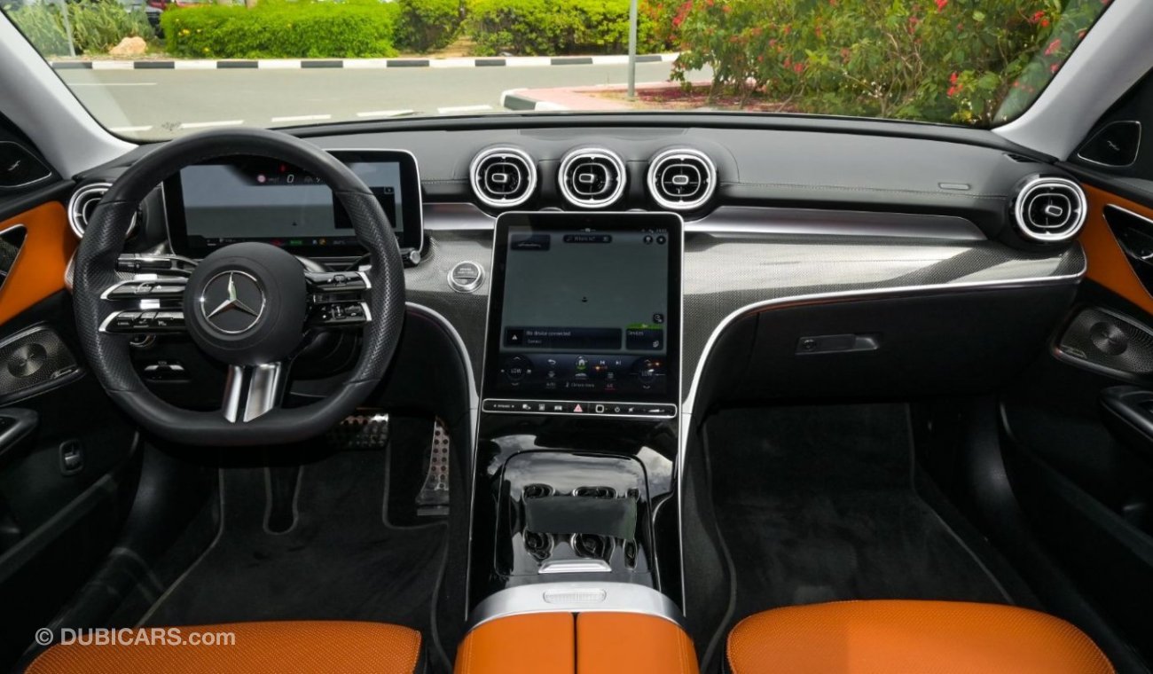 مرسيدس بنز C 300 Std Perfect Condition | Mercedes-Benz C300 2.0L | Panorama 360 degree cameras, With Warranty  | 2022