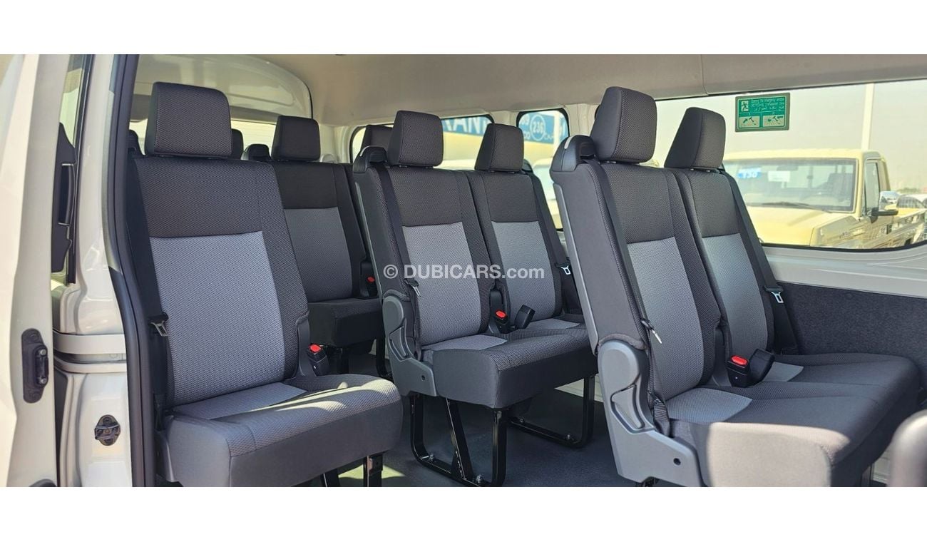 Toyota Hiace TOYOTA HIACE 3.5L V6 HIGH ROOF 13-SEATER A/T MY2025 13-SEATER PASSENGER WITH REAR Camera and Cooler