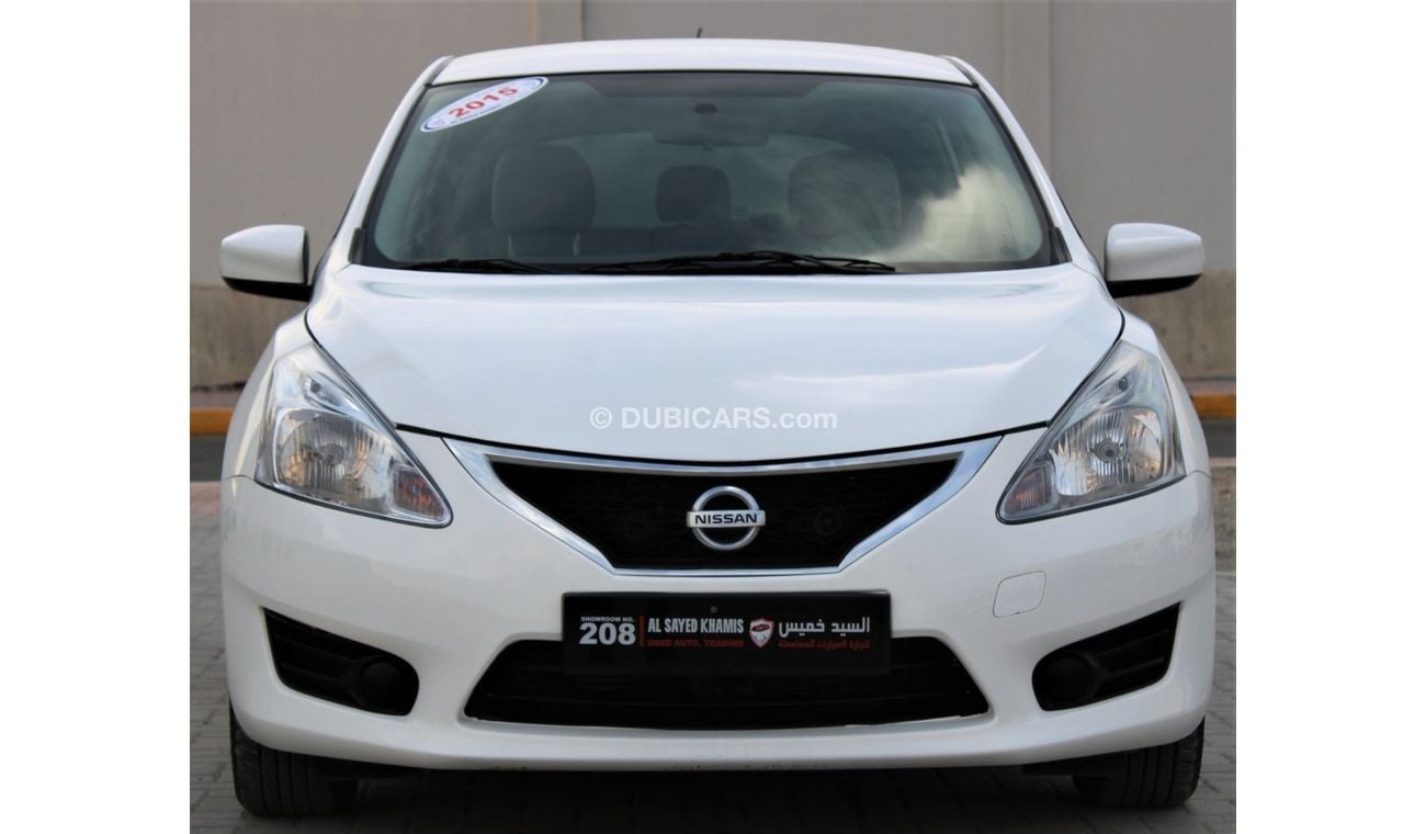 Nissan Tiida Nissan Tiida 2015 GCC in excellent condition without accidents, very clean from inside and outside