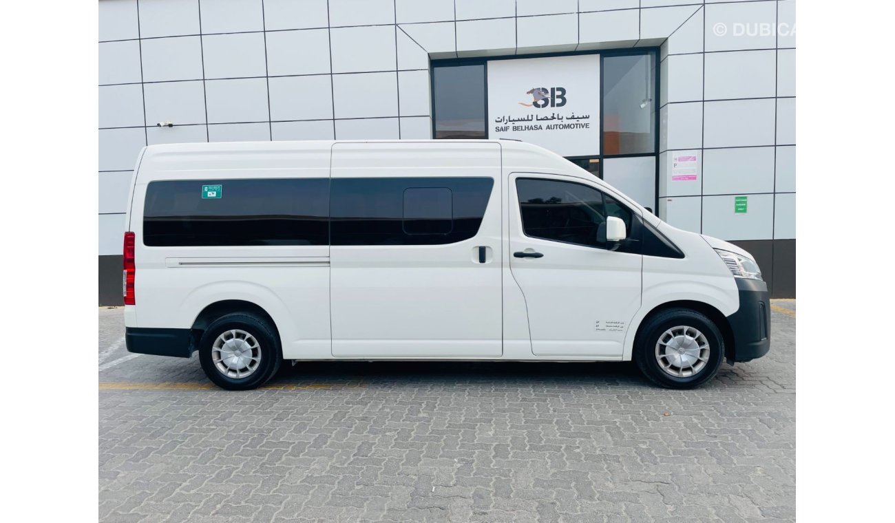 Toyota Hiace Commuter GL High Roof | 13 Seater | Certified Pre-owned | GCC Spec |