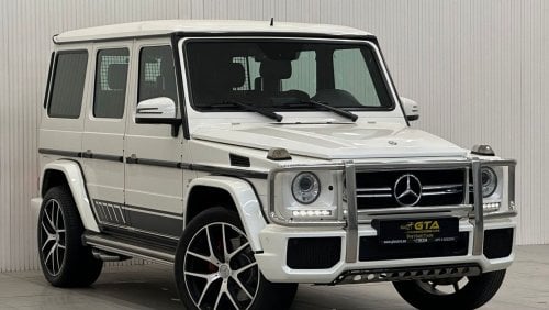 Mercedes-Benz G 63 AMG 2016 Mercedes Benz G63 463 Edition, Service History, Full Options, GCC Specs