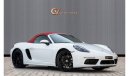 بورش بوكستر 718 Style Edition - GCC Spec - With Warranty