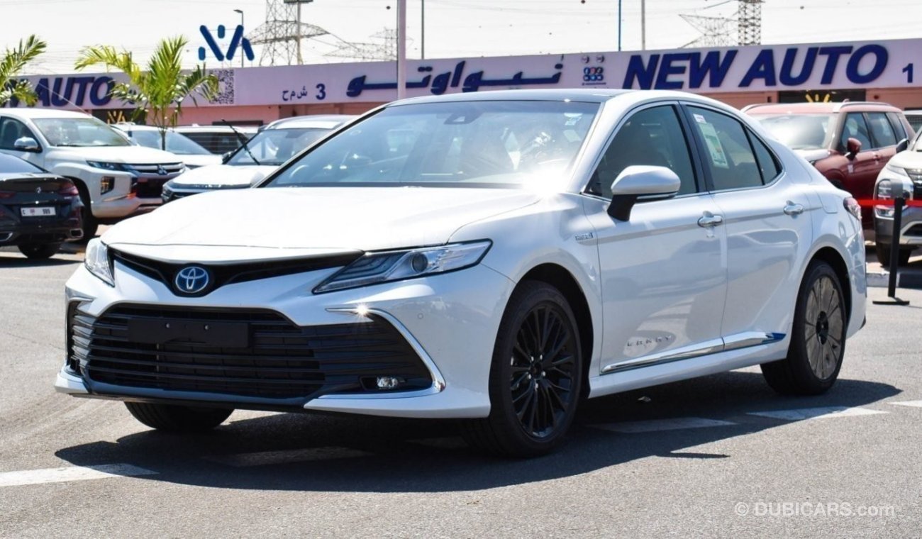 تويوتا كامري For Export Only !Brand New Toyota Camry Grande Hybrid CAM25-GRNDH 2.5L | White/Tan | 2023 |