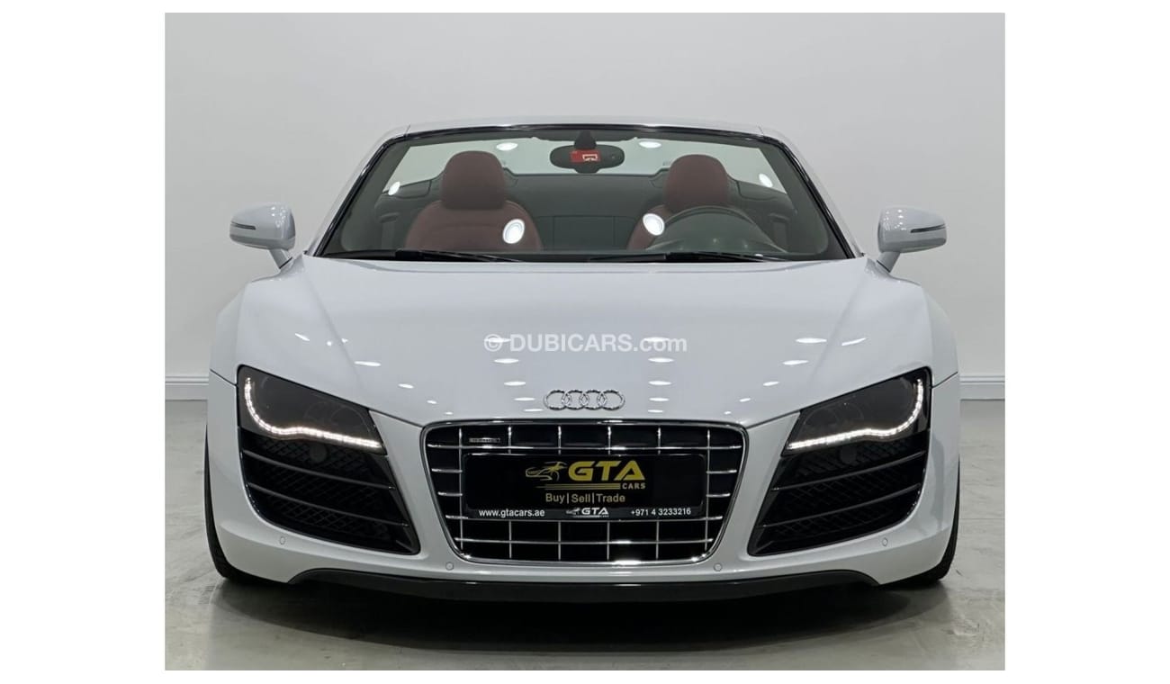 Audi R8 2012 Audi R8 Quattro V10 Spyder, Full Service History, Very Low Kms, GCC Specs