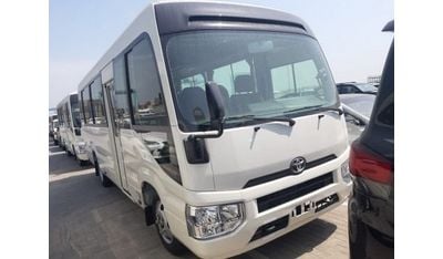 Toyota Coaster 2024 TOYOTA COASTER 4.0L DIESEL V6 WITH COOL BOX , LUGGAGE RACK , 22 SEATER