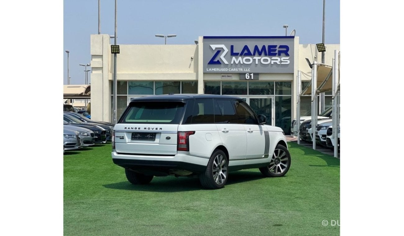 لاند روفر رانج روفر فوج HSE 1800 Monthly payments / Vogue 2016 / single owner / now accident/ low mileage / full option