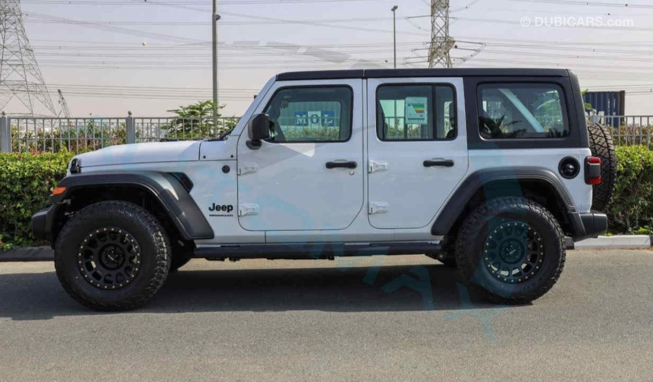 Jeep Wrangler Unlimited Sport S , 2024 GCC , 0Km , With 5 Years Warranty & 3 Years Service @Official Dealer