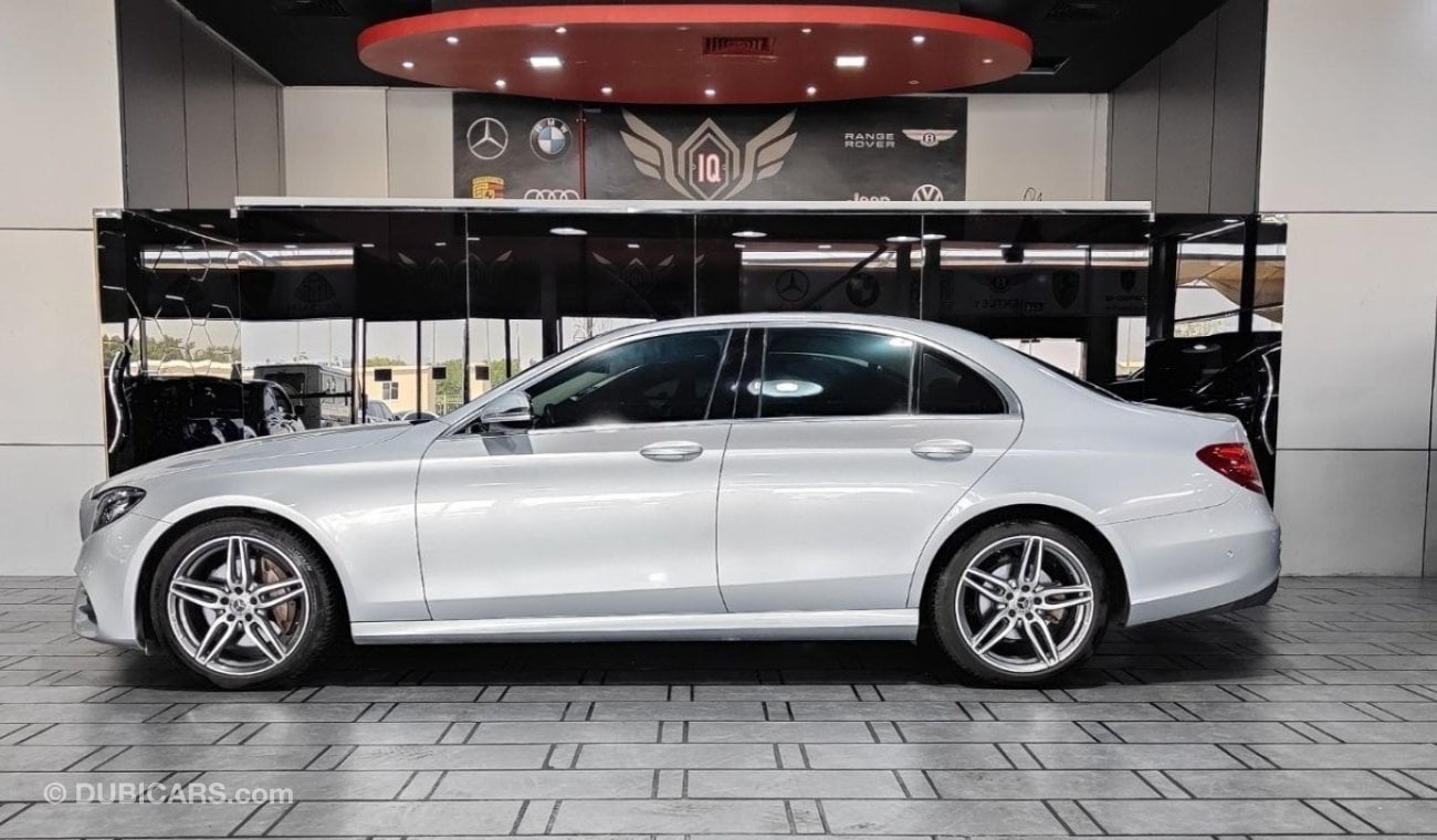 مرسيدس بنز E200 AED 2,200 P.M | 2019 MERCEDES BENZ E200 AMG KIT 2.0L | SUNROOF | GCC | UNDER GARGASH WARRANTY