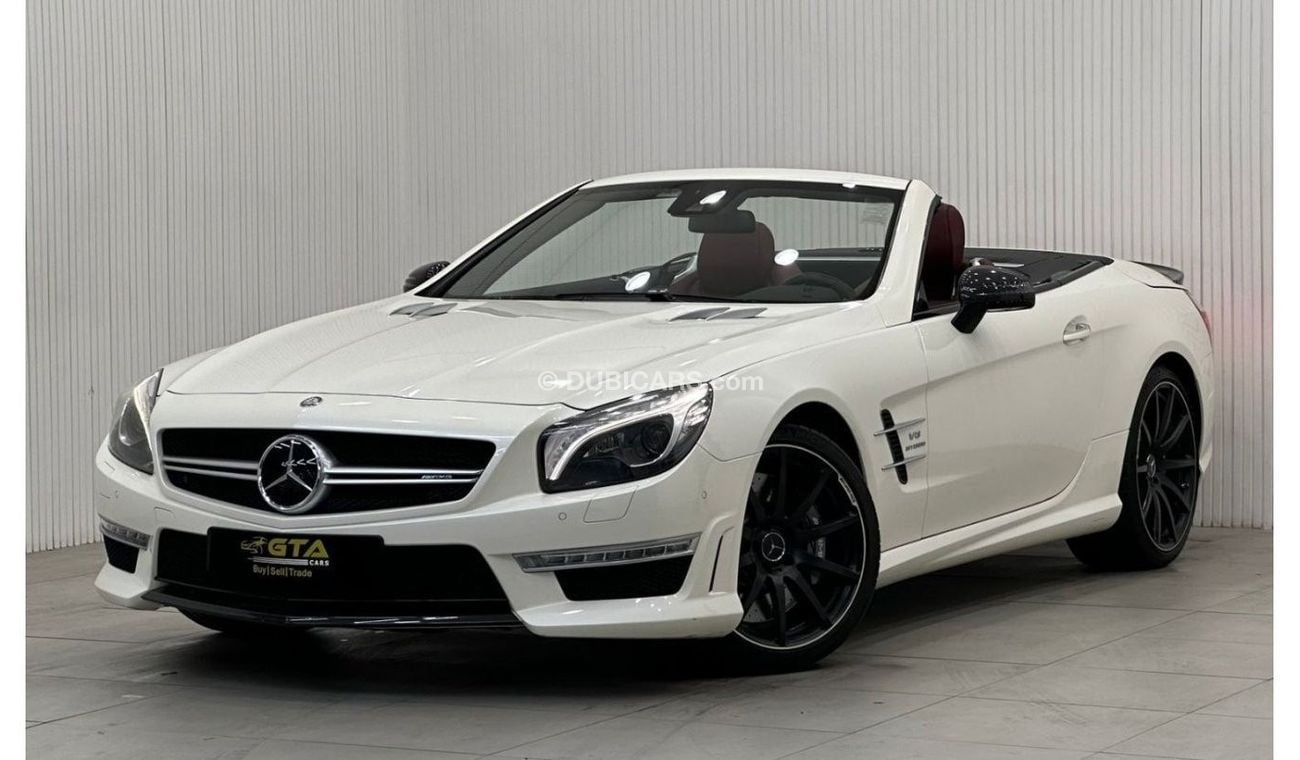 Mercedes-Benz SL 63 AMG Std 2015 Mercedes Benz SL63 AMG Roadster, Full Mercedes Service History, Very Low Kms, GCC