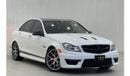 Mercedes-Benz C 63 AMG Edition 507 6.2L 2014 Mercedes-Benz C63 AMG 507 Edition, Service History, Excellent Condition, Ameri