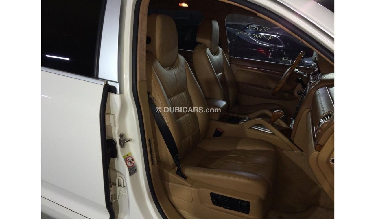 بورش كايان PORSCHE CAYENNE TURBO 4.8L 2008, TECHART KIT, WOOD INTERIOR PACKAGE AND MORE..