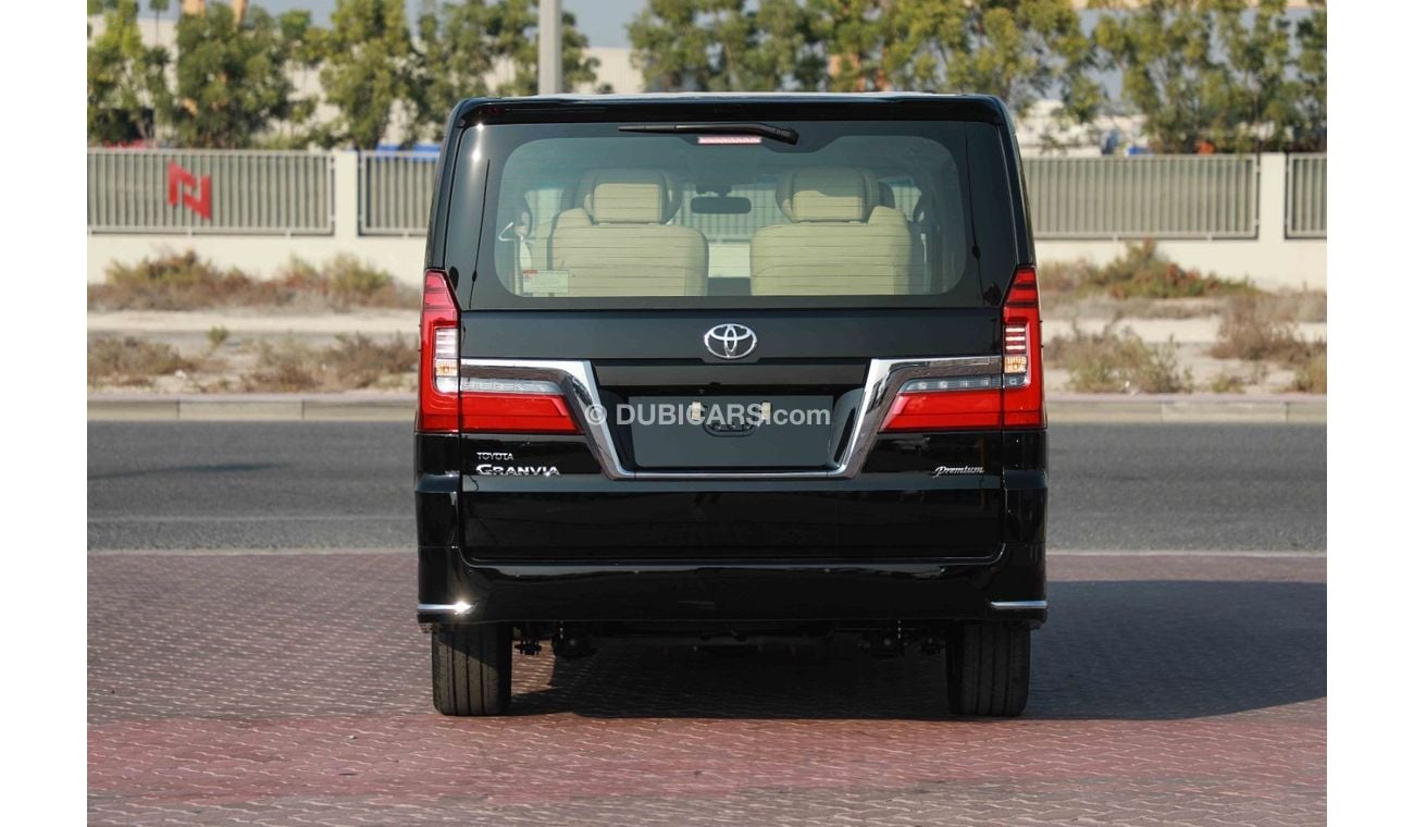 تويوتا جرافينا 2025 TOYOTA GRANVIA HI 3.5 - BLACK inside BLACK | Export Only