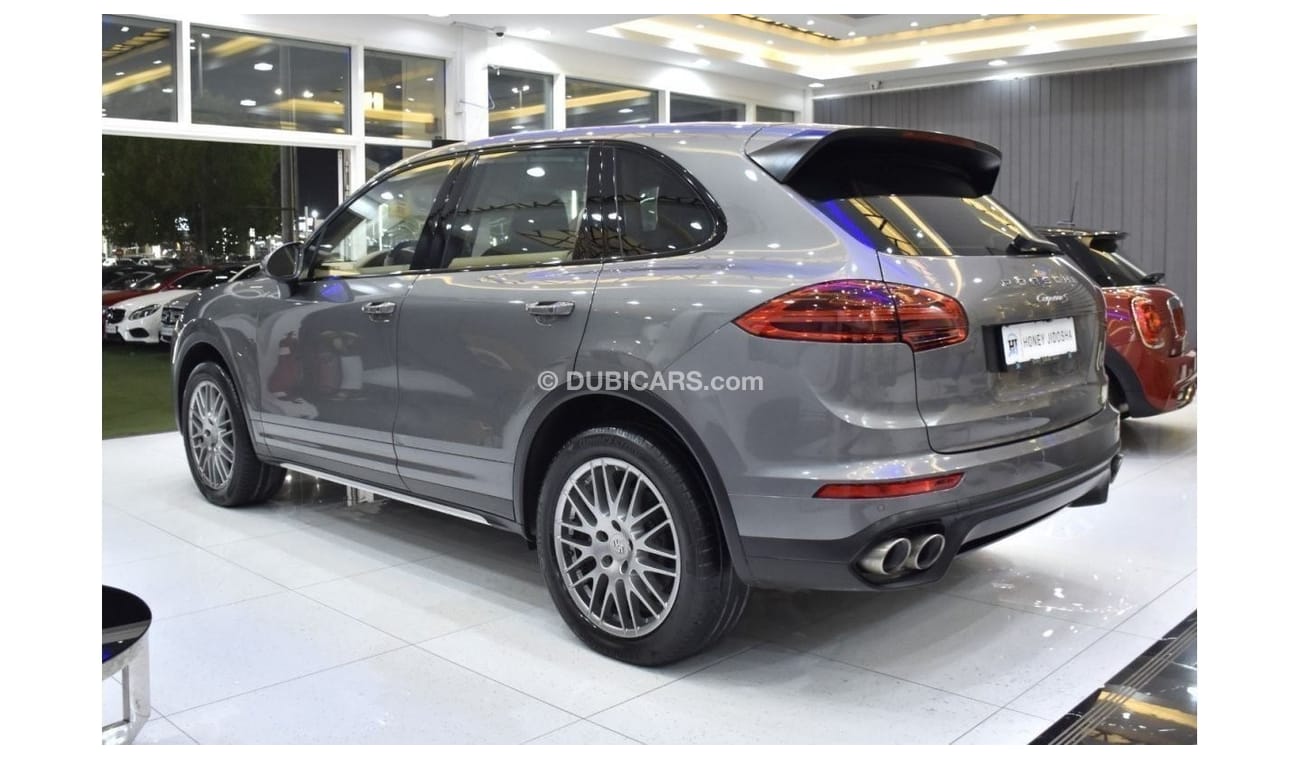 Porsche Cayenne EXCELLENT DEAL for our Porsche Cayenne S ( 2015 Model ) in Grey Color GCC Specs