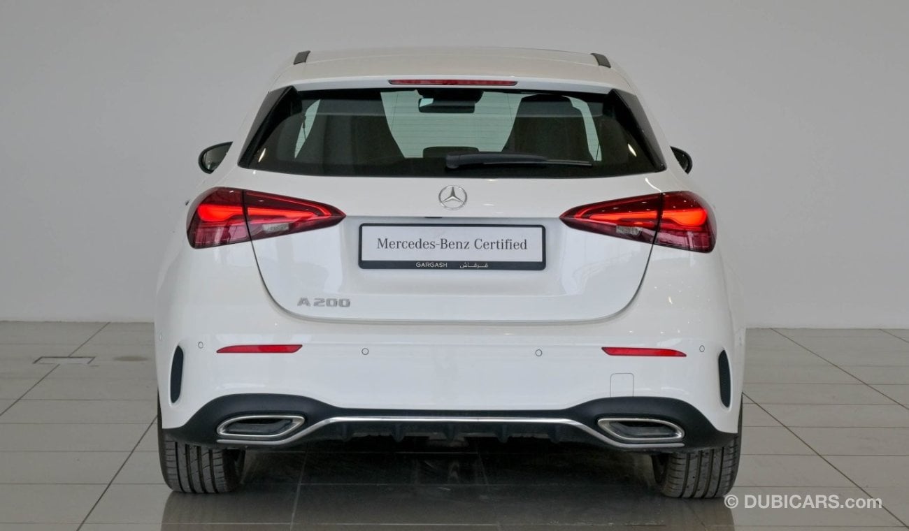 مرسيدس بنز A 200 VSB 33131 - Mercedes Benz A200 AMG Line - Gargash Warranty + Service Contract until 18/11/2028 or 10