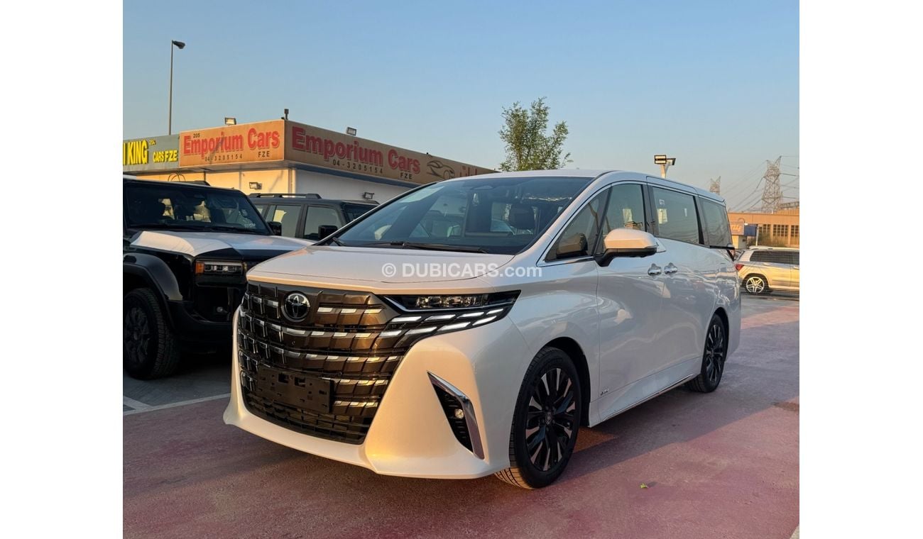 تويوتا ألفارد 2024 TOYOTA ALPHARD 2.5L HYBRID EXECUTIVE LOUNGE IN-LINE 4-CYLINDER GASOLINE