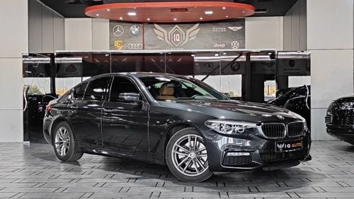 BMW 520i M- sport AED 1,400 P.M | 2018 BMW  520i M-SPORT | UNDER WARRANTY | GCC | 2.0L TWIN POWER TURBO | SUN