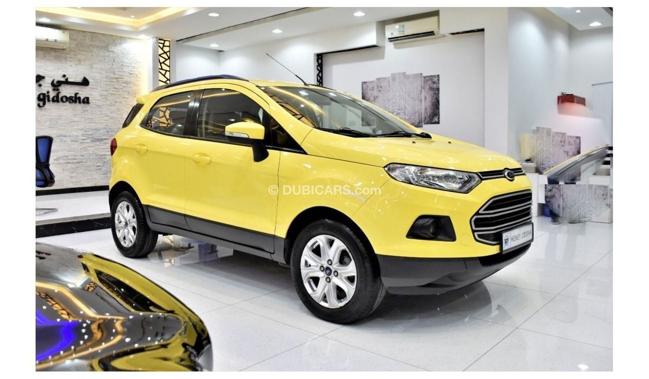 Ford EcoSport EXCELLENT DEAL for our Ford EcoSport ( 2014 Model ) in Yellow Color GCC Specs