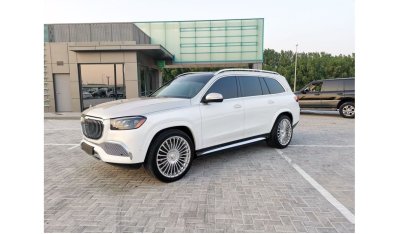 مرسيدس بنز GLS 450 Mercedes Benz GLS450  ( Maybach KIT ) - 2022 - Pearl White /Gold