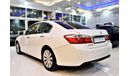 Honda Accord Amazing Honda Accord 2014 Model!! in White Color! GCC Specs