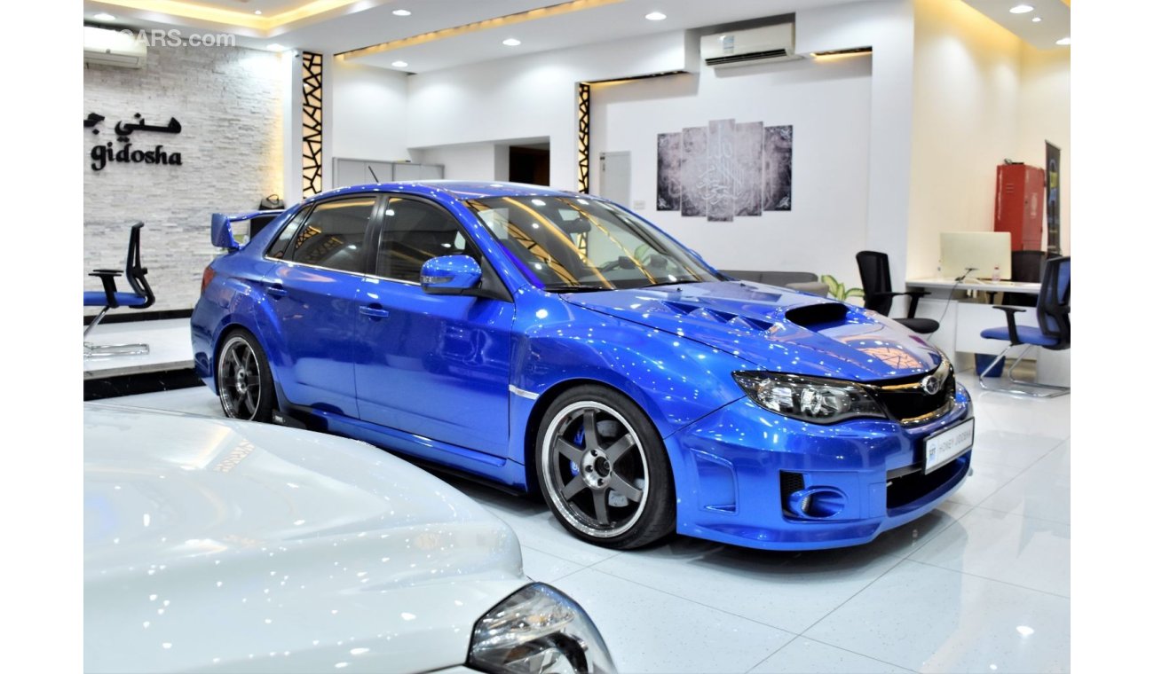 سوبارو امبريزا WRX EXCELLENT DEAL for our Subaru WRX STi AWD ( 2011 Model ) in Blue Color GCC Specs