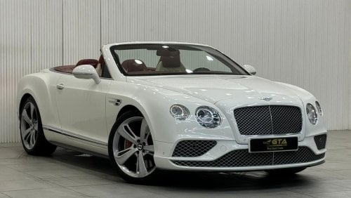 بنتلي كونتيننتال جي تي سي 2016 Bentley Continental GTC V8S Convertible, Full Service History, Excellent Condition, GCC