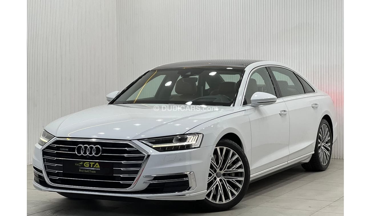 Audi A8 2019 Audi A8L 60 TFSI Quattro, August 2024 Audi Warranty + Service Pack, Full Options, Low Kms, GCC