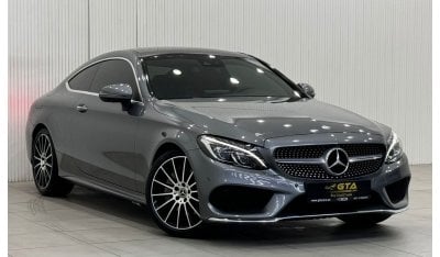 مرسيدس بنز C 300 كوبيه 2017 Mercedes Benz C300 AMG Coupe, Warranty, Full Mercedes Service History, Excellent Condition, GCC