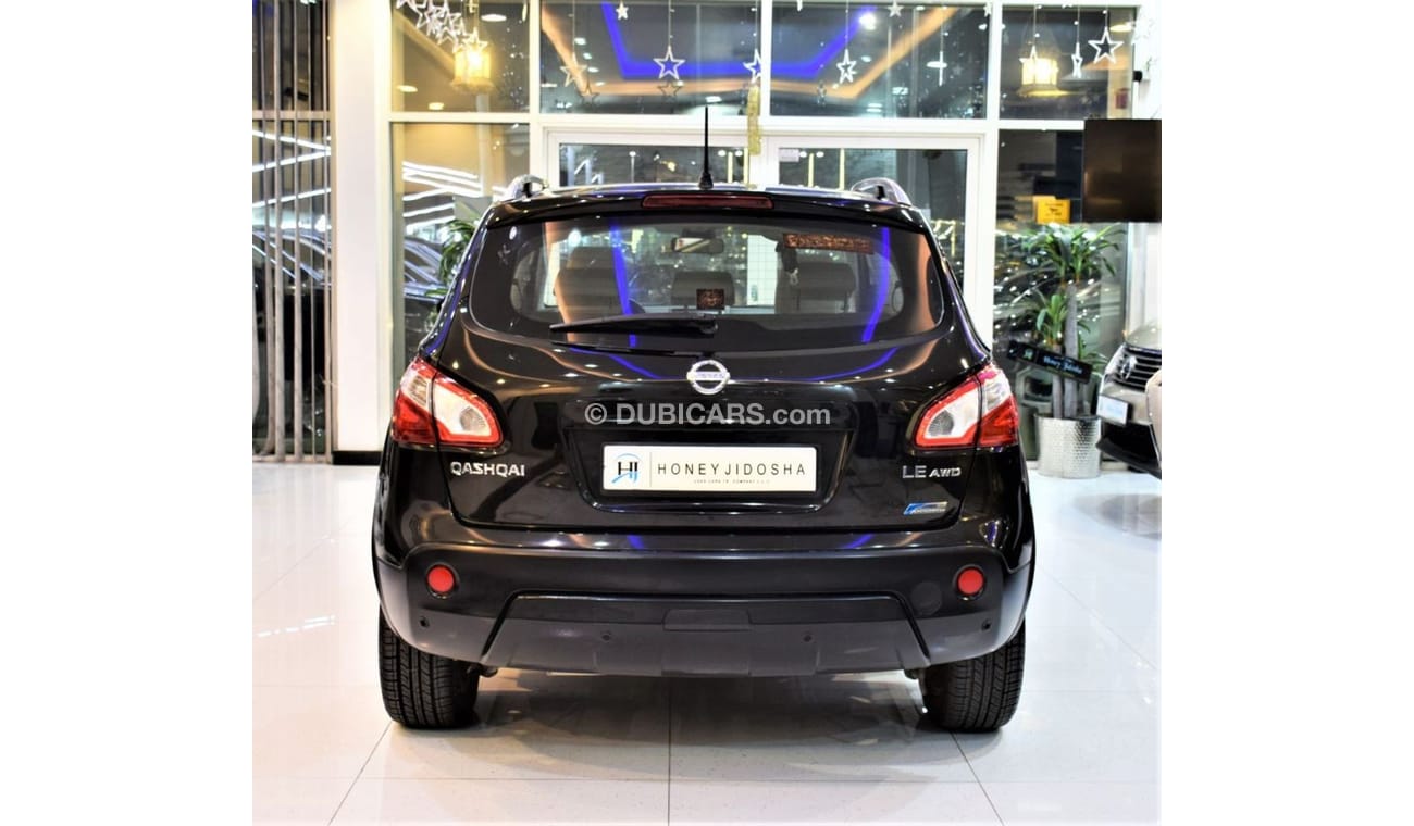 Nissan Qashqai VERY LOW MILEAGE ONLY 74,000KM! Nissan Qashqai LE AWD 2011 Model!! in Black Color! GCC Specs