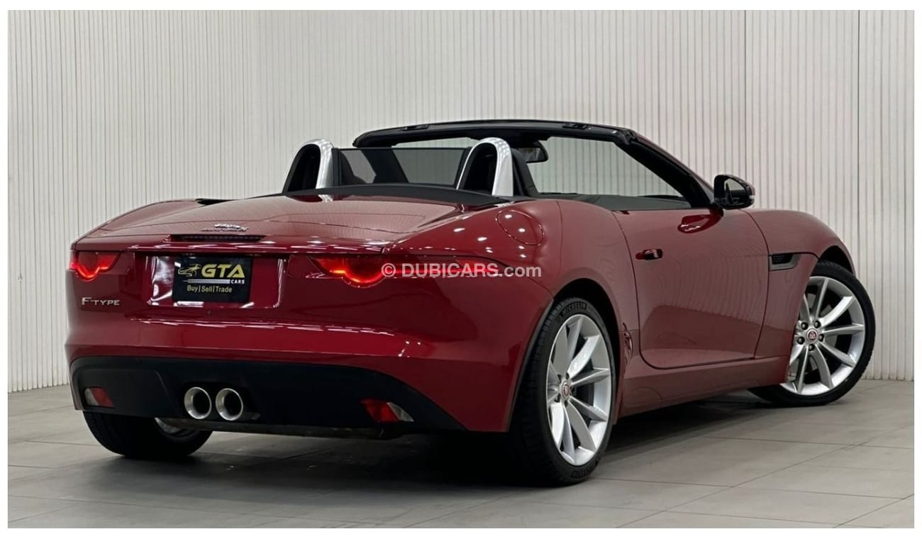 Jaguar F Type Std 2017 Jaguar F-Type Convertible, Warranty Full Jaguar Service History, Low Kms, GCC