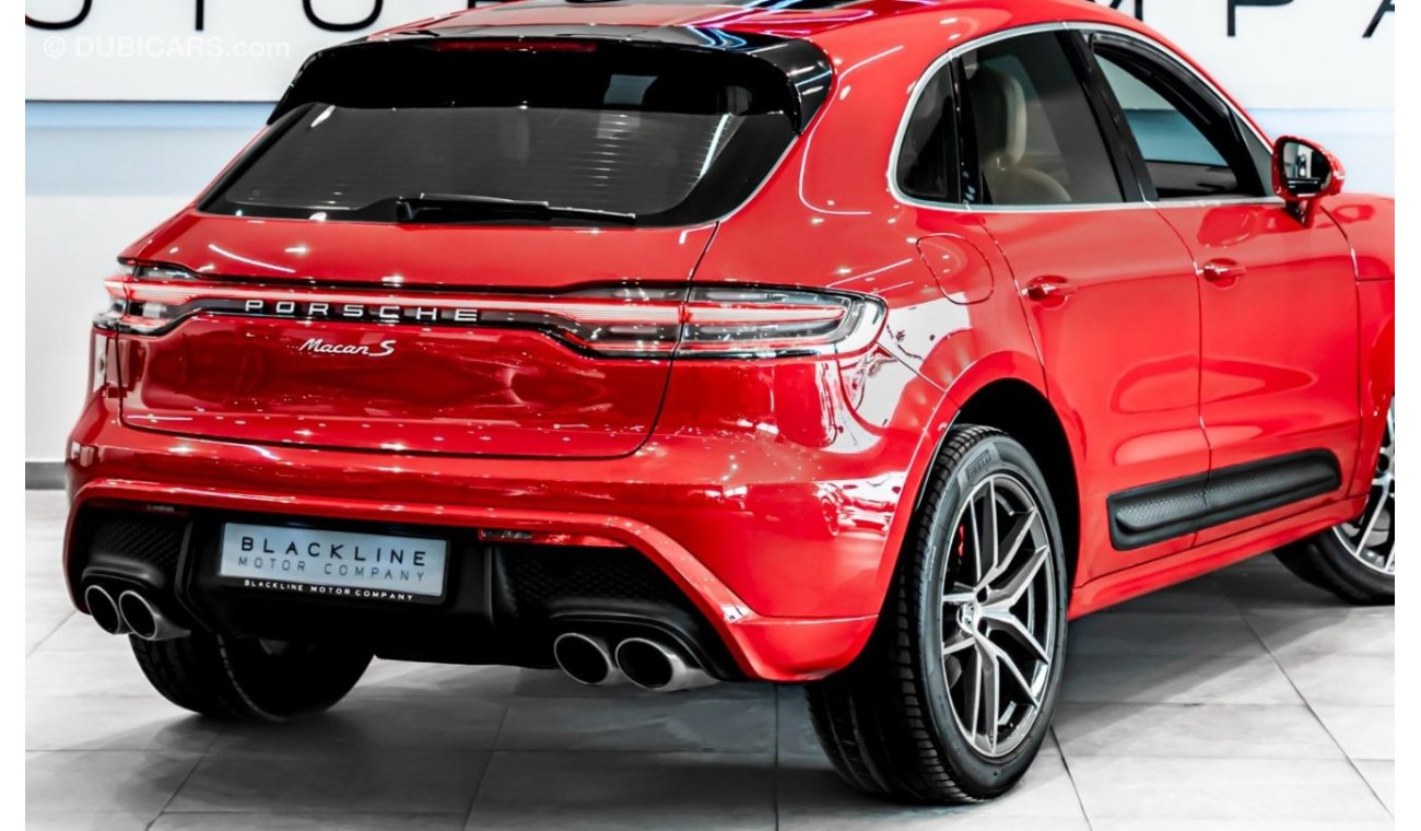 بورش ماكان أس 2024 Porsche Macan S, 2025 Porsche Warranty, Full Service History, Low Kms, GCC