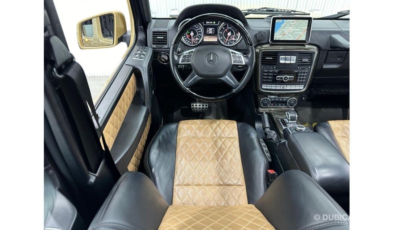 مرسيدس بنز G 63 AMG 2015 Mercedes G63 AMG, Full Gargash Service History, GCC