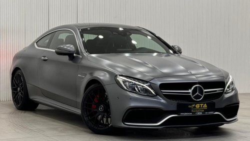 مرسيدس بنز C 63S AMG 2018 Mercedes Benz C63s AMG Coupe, Warranty, Full Service History, Full Options, Low Kms, GCC