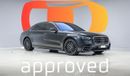 مرسيدس بنز S 580 4Matic AMG Line - AED 9,078 P/M - Warranty till 08/2028 Exterior view