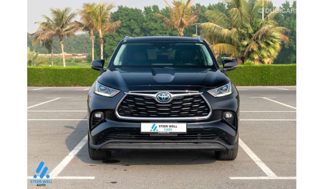 تويوتا هايلاندر ليميتيد 2021 Hybrid A/T - 3.5L AWD SUV - Low Mileage - Ready to Drive - Book Now!