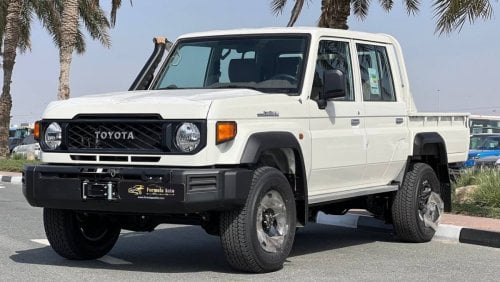 تويوتا لاند كروزر بيك آب LC79 D/C 2.8L DSL A/T // 2024 // HIGH OPTION WITH WINCH , DIFF LOCK , POWER WINDOWS // SPECIAL OFFER