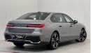 BMW 740Li 2023 BMW 740li M-Sport, Feb 2028 BMW Warranty + Service Pack, Full Options, Low Kms, GCC