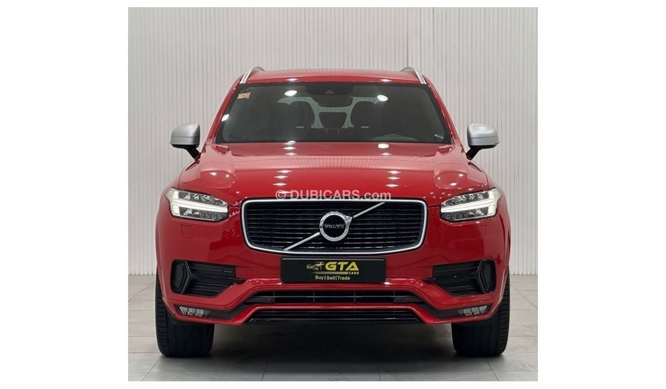 Volvo XC90 R Design 2017 Volvo XC90 T6 R-Design 7 Seater, Full Volvo Service History, Low Kms, GCC