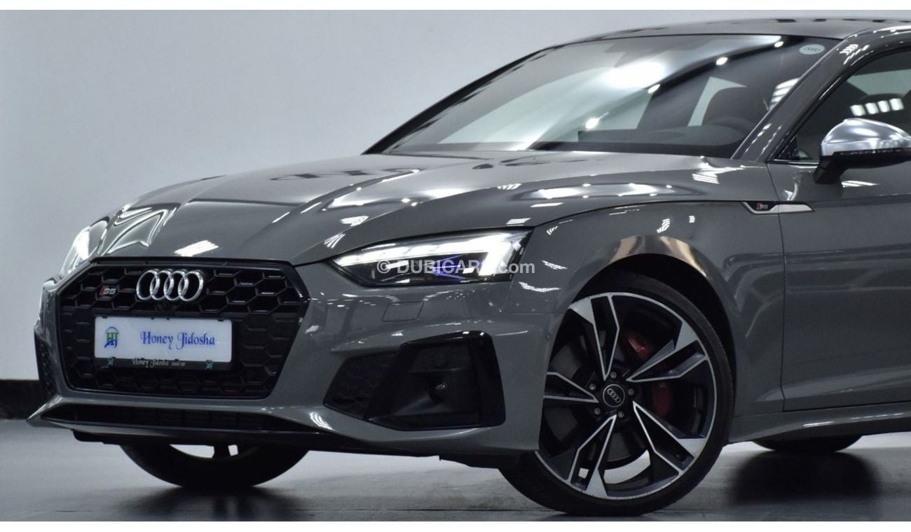 أودي S5 EXCELLENT DEAL for our Audi S5 Coupe TFSi ( 2022 Model ) in Grey Color Korean Specs